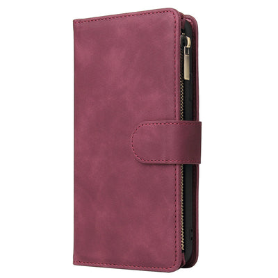 Billetera Móvil Vintage con Nueve Compartimentos y Cierre de Seguridad - Image 7