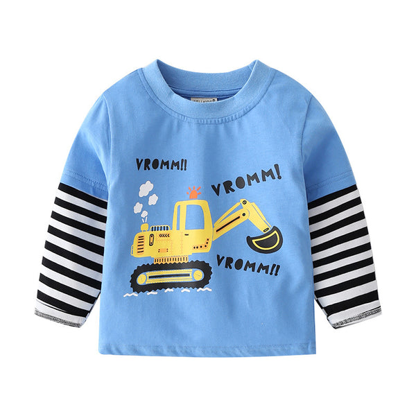 Ropa Infantil de Algodón Cuello Redondo - Diseño Casual y Adorable