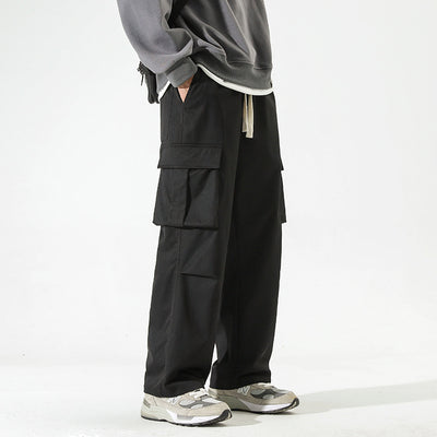 Pantalones Casuales Rectos con Múltiples Bolsillos para Niños - Image 6