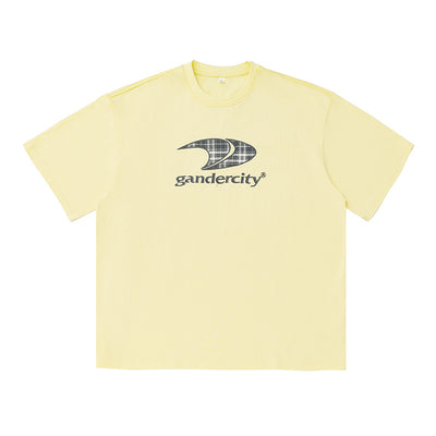 Playera Retro de Cuadros en Contraste para Hombre - Image 5
