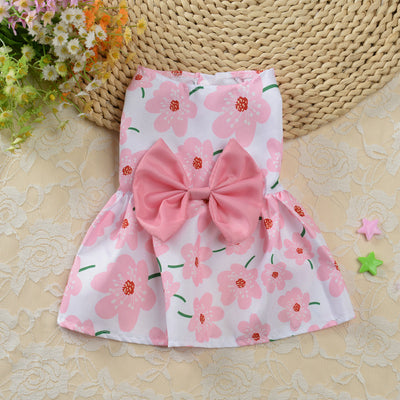 Vestido Princesa Floral para Mascotas - Diseño Adorable para Perros - Image 4