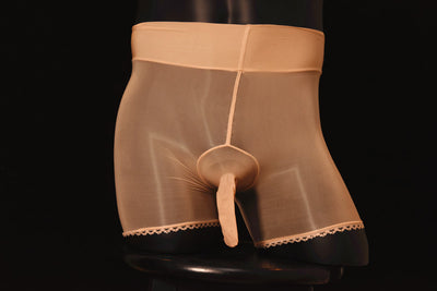 Ropa Interior Masculina Brillante Transparente Sexy - Image 17