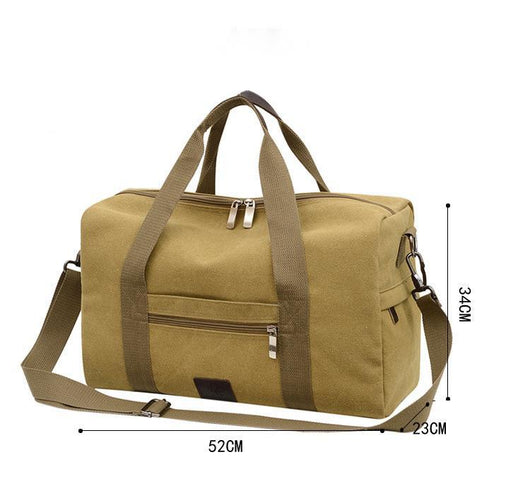 Bolsa de Viaje Canvas para Hombre - Duffel Resistente - Image 13