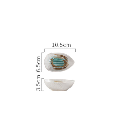 Platillo de Cerámica Artesanal de Diseño Irregular - Image 7