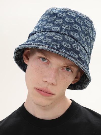 Gorra Bucket Denim Vintage Lavado Desteñido - Image 10