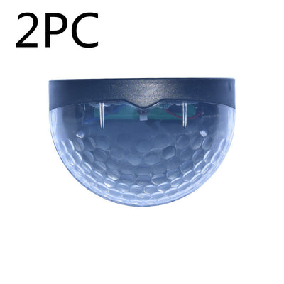 Lámpara Solar Semicircular para Cerca y Jardín con Efecto Gota de Agua - Image 10