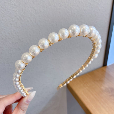 Diadema Perla Fina Sen Simple - Accesorio Elegante para el Cabello - Image 32