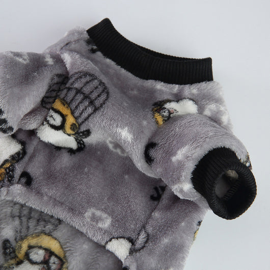 Pijama Cálido para Perros - Ropa de Abrigo Otoñal - Image 10