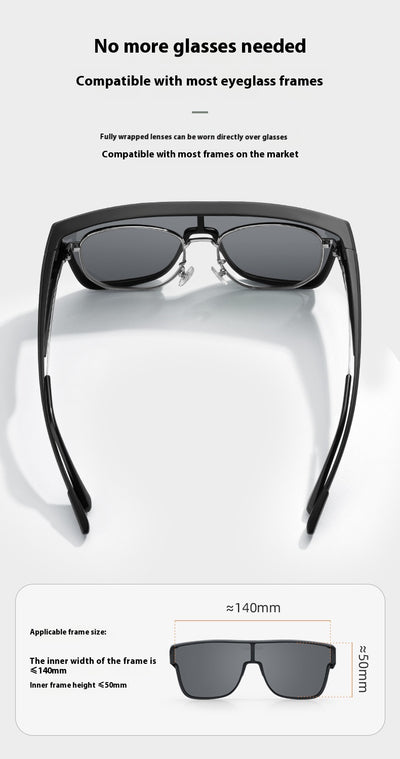 Gafas de Ciclismo Polarizadas Marco Grande para Viajes y Outdoor - Image 19