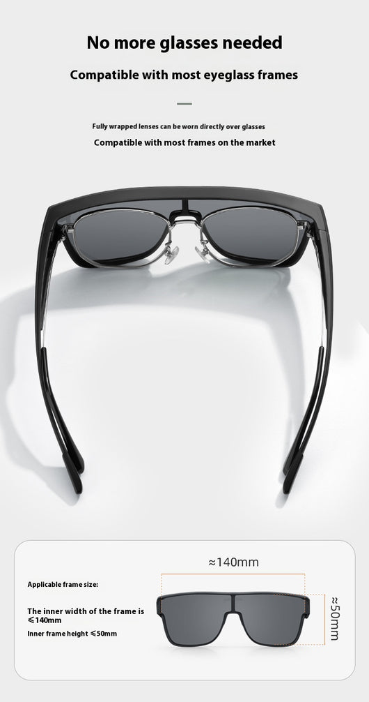 Gafas de Ciclismo Polarizadas Marco Grande para Viajes y Outdoor - Image 19