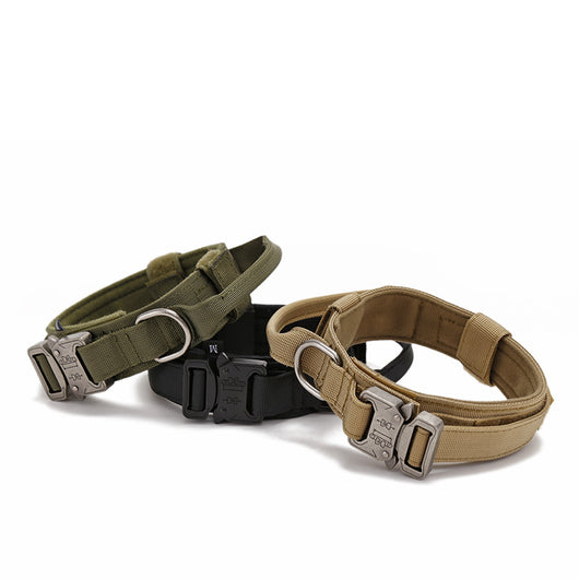 Collar Táctico Resistente de Nylon para Perros Medianos y Grandes Ajustable para Exterior - Image 13