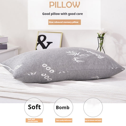 Almohada de Espuma Viscoelástica con Fibra de Bambú y Partículas de Rebote Lento - Image 7
