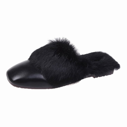 Sandalia Plana de Punta Cuadrada y Talón Abierto - Image 5
