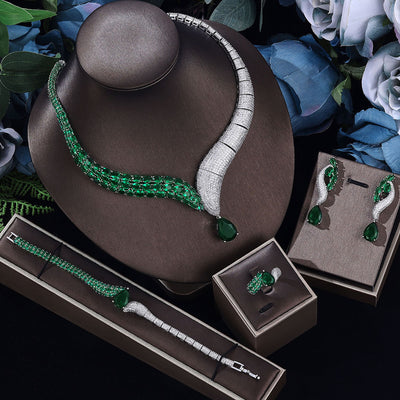 Juego de Joyería Completo: Collar, Aretes, Anillo y Pulsera - Image 14