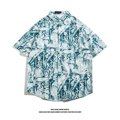 Camisa Hawaiana de Seda Helada para Hombre - Image 20