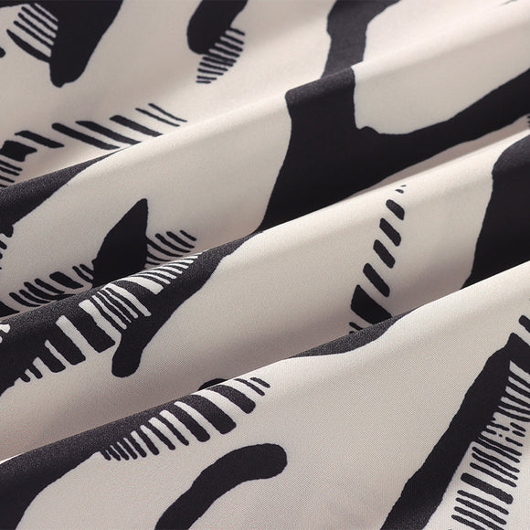 Camisa Estampada PU Delgada para Hombre - Diseño Playa
