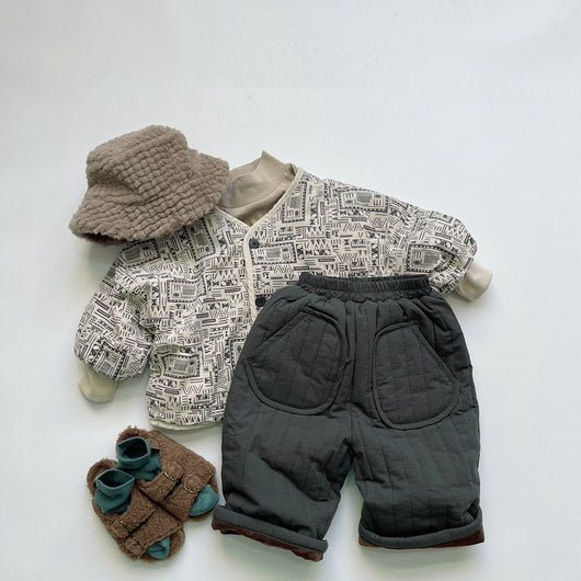 Pantalones Cortos de Algodón Retro para Niños - Corte Recto y Ligero - Image 12