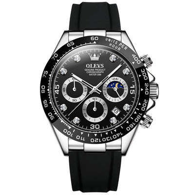 Reloj Deportivo Multifunción con Cronómetro de Cuarzo para Hombre - Image 3