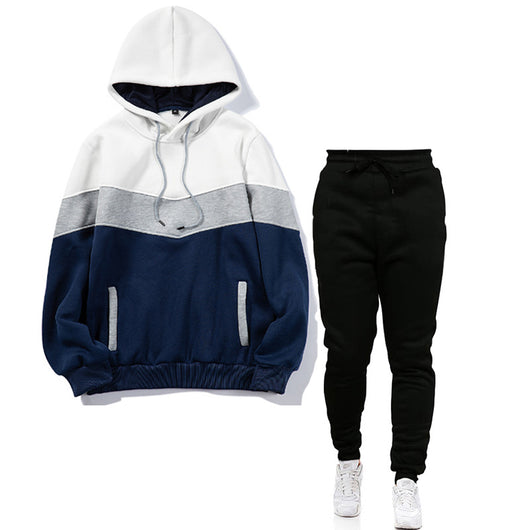 Conjunto Deportivo Holgado para Hombre con Capucha - Sudadera y Pantalón Otoño - Image 14