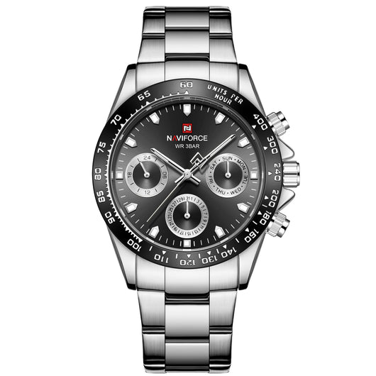 Reloj de Acero Inoxidable para Hombre - Resistente al Agua - Image 3
