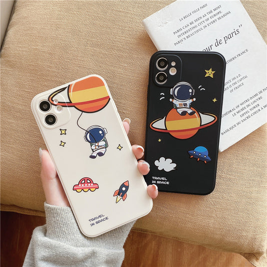 Funda Protectora para Celular Diseño Astronauta