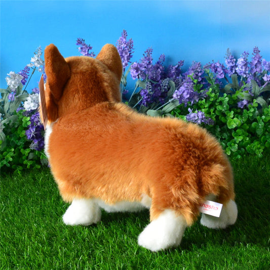 Peluche Corgi Realista - Juguete Simulación Animal Adorable - Image 2