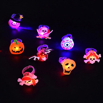 Anillo Broche Luminoso para Halloween - Image 5