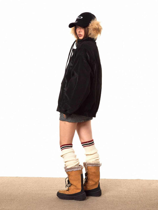 Abrigo Acolchado para Pareja - Diseño Suelto y Cálido para Invierno - Image 9