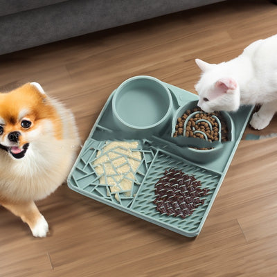 Tapete Comedero Lento con Ventosas Antideslizante para Mascotas - Image 12