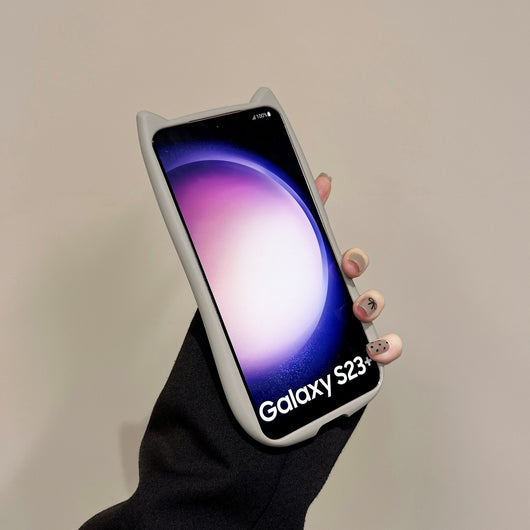 Funda Transparente para Celular con Orejas de Gato - Protección Antigolpes - Image 24