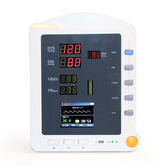 Monitor de Signos Vitales CONTEC CMS5100 para UCI/CCU - 3 Parámetros