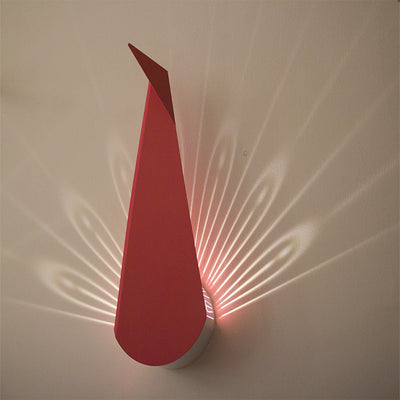 Lámpara de Pared Pavo Real Minimalista para Pasillos - Image 9