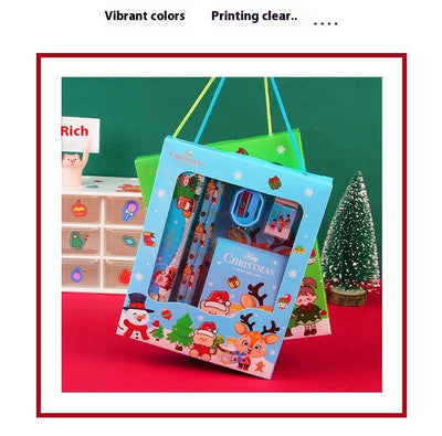 Set de Papelería Portátil 6 Piezas - Caja de Regalo Navideña para Niños - Image 8