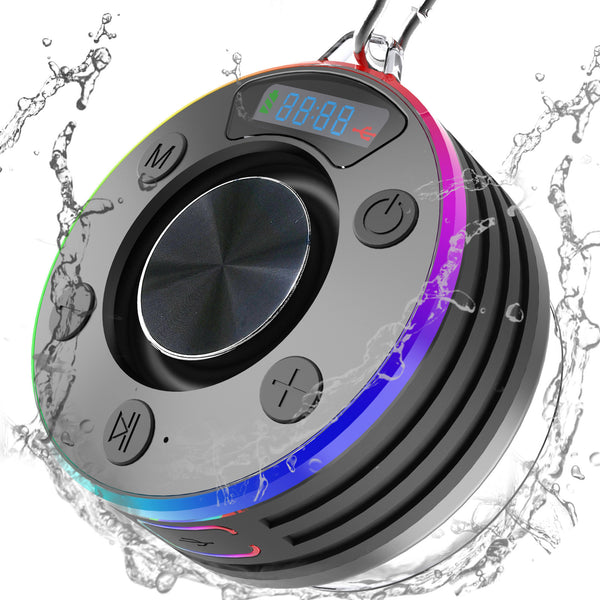 Parlante Bluetooth Resistente al Agua para Baño Mini Inalámbrico