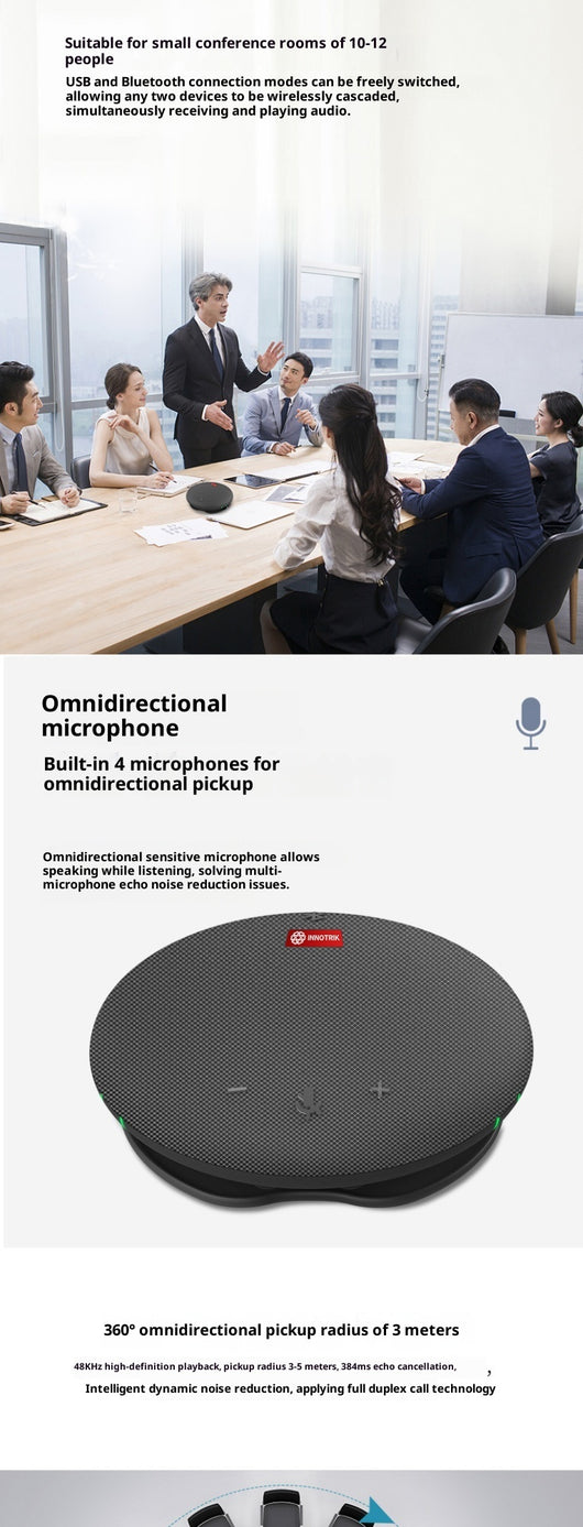Micrófono Inalámbrico Omnidireccional para Videoconferencias - Image 10