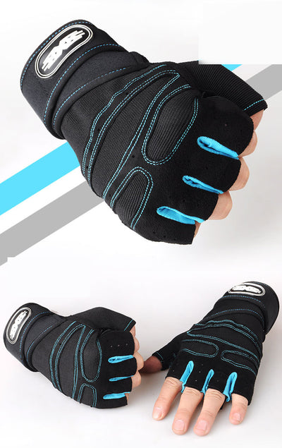 Guantes de Ciclismo sin Dedos Transpirables con Cierre Elástico - Image 3