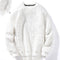 Blusa Casual Cuello Redondo Loose Tide para Hombre - Versátil y Cómoda