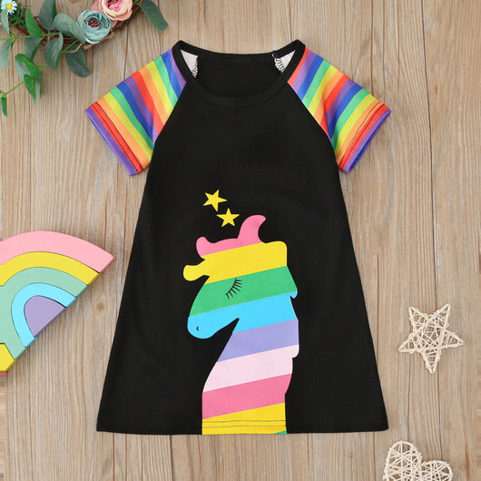 Vestido de Princesa Fantasía Animal y Letras - Image 26