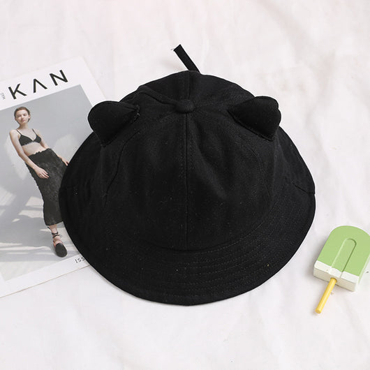 Gorra Pescadora con Orejas de Gato - Protección Solar Femenina Estilo Otoño - Image 7