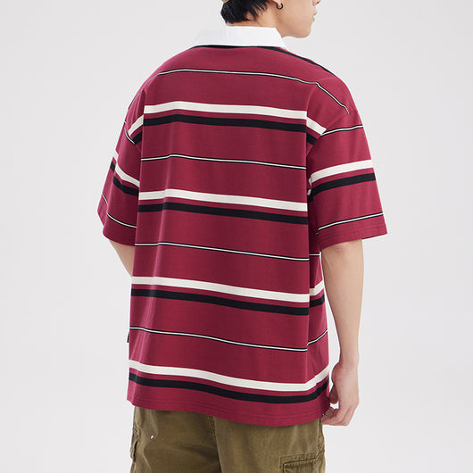 Polo Retro Vintage para Hombre - Estilo Clásico de Verano - Image 3