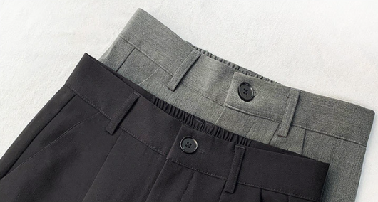 Pantalón Sastre Cintura Alta Pierna Recta Ancha para Mujer - Image 14