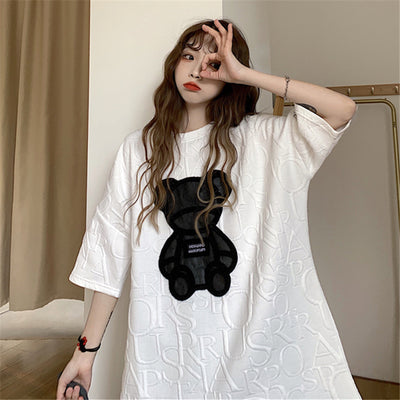 Camiseta Holgada de Manga Corta para Mujer - Image 11