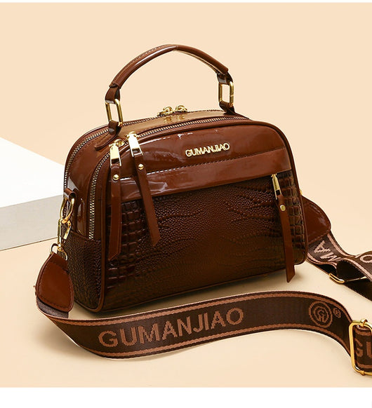 Bolso Mamá Grande de Capacidad Amplia - Bolsa Práctica Mujer Color Sólido - Image 17