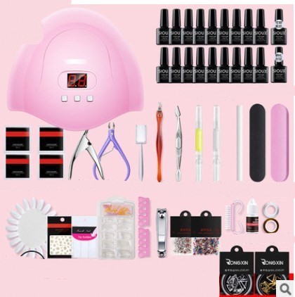Kit Completo de Esmalte Gel UV para Manicura DIY - Lámpara 36W - Image 5
