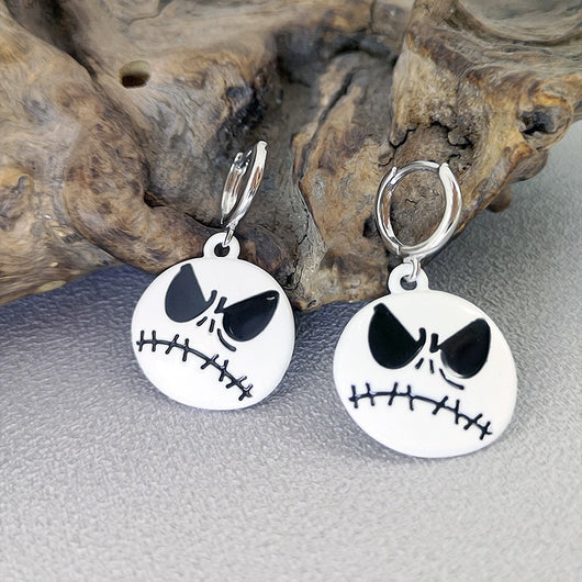 Aretes Divertidos de Halloween para Mujer - Diseño Cómico y Versátil