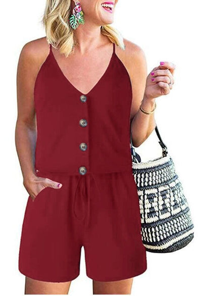 Mono Casual de Verano con Encaje y Cierre Ajustable para Mujer - Image 9
