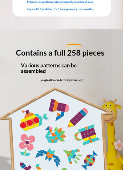 Puzzle Tangram Educativo para Niños - Bloques de Construcción Lógica - Image 30