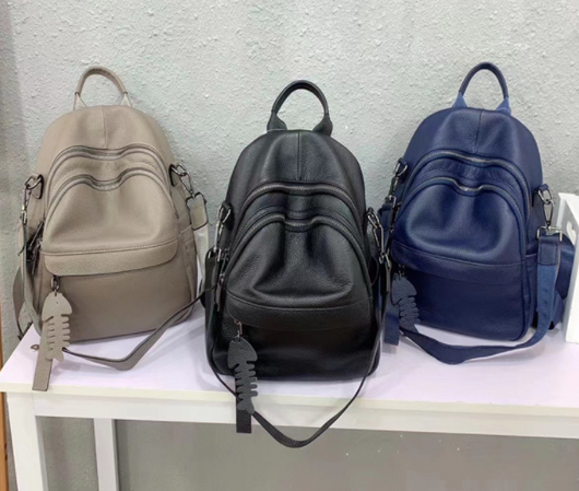 Mochila de Viaje de Cuero Suave Estilo Coreano Gran Capacidad - Image 10