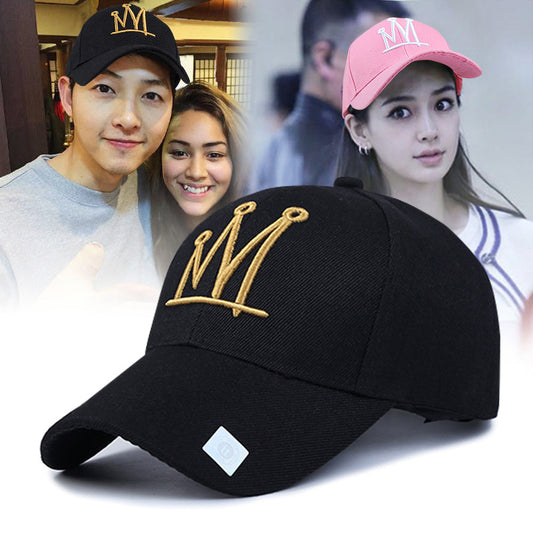 Gorra de Béisbol Bordada con Letras para Mujer