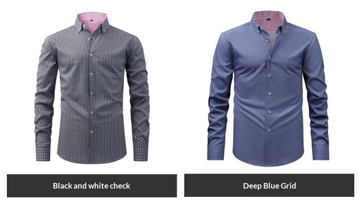 Camisa Manga Larga Elástica de Cuatro Direcciones con Estampado Digital - Image 11